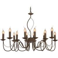 Netlighting Long Island Multi Arm Chandeliers Pale Taupe