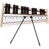 Costway 27 Notes Glockenspiel Xylophone Full Size Glockenspiel Xylophone