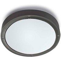 Netlighting Basic Outdoor Simple Flush Urban Grey Opal IP65 E27