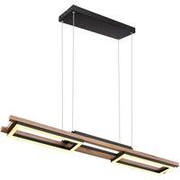 Netlighting Illa Pendant Ceiling Light Matt Black 3x LED 3000K