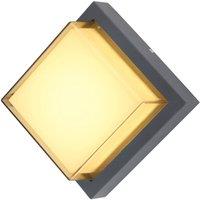 Netlighting Jalla Outdoor Modern Wall Lamp Anthracite IP54 LED 3000K in Grey