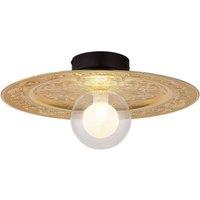 Netlighting Riga Globe Ceiling Light Matt Black 1x G9