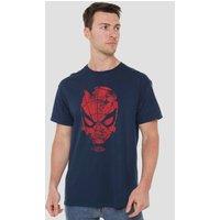 Marvel Men's Webhead T-Shirt in Navy | Size: 2XL