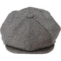 TruClothing Men's 8 Panel Razor Peaky Blinders Hat in Grey | Size: Large/XL