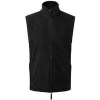 Premier Men's Artisan Fleece Gilet in Black | Size: 3XL