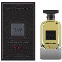 Anfar Men's Midnight Homme Intense 100ml Extrait Parfum in Black