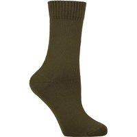 SOCKSHOP Women's 1 Pair Waterproof Boot Socks in Green | Size: 4-8