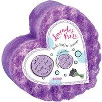 Bomb Cosmetics Women's Body Buffer Soap Shower Sponge Lavender Haze in Purple