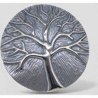 My Posh Shop Women's Tree Of Life Magnetic Brooch in Grey