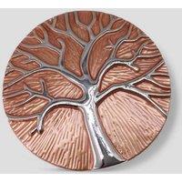 My Posh Shop Women's Tree Of Life Magnetic Brooch in Orange