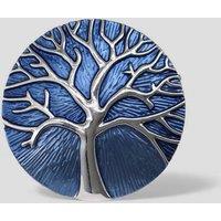 My Posh Shop Women's Tree Of Life Magnetic Brooch in Blue
