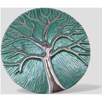 My Posh Shop Women's Tree Of Life Magnetic Brooch in Green