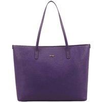 Paul Costelloe Women's 'Tropez' 100% Real Leather Shoulder Bag in Purple