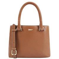 Paul Costelloe Women's 'Pinka' 100% Real Leather Day Bag in Brown