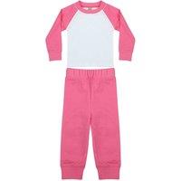 Larkwood Pyjama Top & Bottoms Set in Pale Pink | Size: 18-24 m