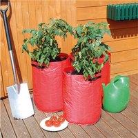 St Helens Home & Garden Tomato Grow Bags - Pack of 3 in Red