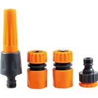 St Helens 4 pc Hosepipe Connection Set in Yellow