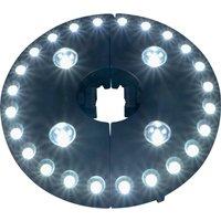 St Helens Cordless Umbrella LED light 28LED in Black