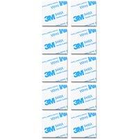 St Helens Double-Sided Square Adhesive Mounting Pads. Grey 3 x 0.5 x 3cm | Size: 3 x 0.5 x 3 cm