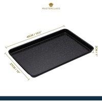 MasterClass Vitreous Enamel Baking Tray in Black