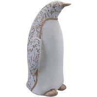 VFM e-Store Christmas Penguin Decoration 38cm x 24cm White X 1 | Size: 38 cm x 24 cm