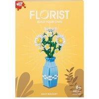 VFM e-Store Daises Building Block Flower Bouquet Set 26cm x 20cm Multicolour X 1 | Size: 26 cm x 20 cm