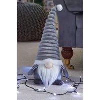 Marco Paul 38cm Grey Christmas Gonk Decoration