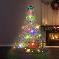 Globrite Christmas Tree Lights with Ring & 288 LEDs - Multi-Colour