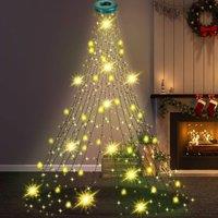 Globrite Christmas Tree Lights with Ring & 288 LEDs - Warm White