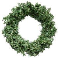 Pelle & Sol 40cm Artificial Green Leaves Round Christmas Wreath