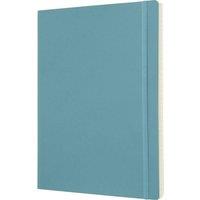 Moleskine Classic XL Soft Cover Ruled Notebook in Duck Egg Blue