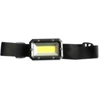 Securlec LED COB Head Torch in Black