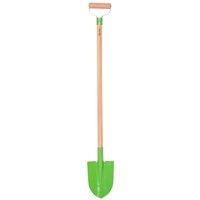Bigjigs Toys Children's Long Handled Spade with Wooden Handle