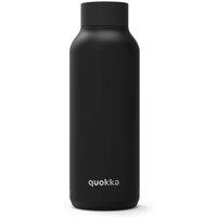 Quokka Stainless Steel Thermal Black Bottle 510 ML in Jet Black