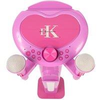 Easy Karaoke 'EKS977BT' Bluetooth Kids Pedestal Singalong - Pink