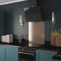 Forgeworks Brushed Copper Self Adhesive Kitchen Splashback 600mmx750mmx0.9mm
