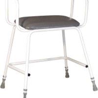 Aidapt Bariatric P/S With Arms Freight in White