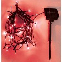 Eagle 500Led Solar String Light Red