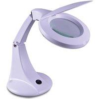 Aidapt Adjustable Led Magnifier in Off-White