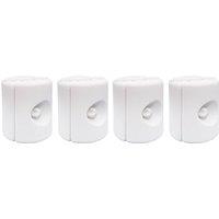 St Helens Home & Garden Set of 4 Plastic Gazebo Leg Weights in White