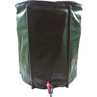 St Helens Collapsible Rain Barrel 50Gallons in Green