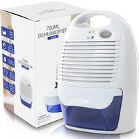 Tanness 700ml Portable Dehumidifier & Air Purifier - White