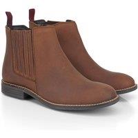 Silver Street London Women's Faith Leather Chelsea Boots in Brown | Size: 7