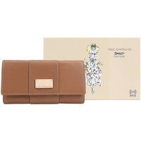 Paul Costelloe Women's 'Briallen' 100% Real Leather Purse in Brown