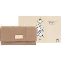 Paul Costelloe Women's 'Briallen' 100% Real Leather Purse in Light Brown
