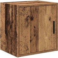 Berkfield Home Garage Wall Cabinet Old Wood Engineered Wood in Brown