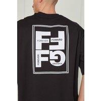 ELAINA FASHION Men's Oversized Statement Tee in Black | Size: Small
