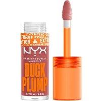 NYX Professional Makeup Women's Duck Plump Lip Plumping Gloss in Nude Swings | Size: 7ml