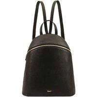 Paul Costelloe Women's 'Panoma' 100% Real Leather Rucksack in Black