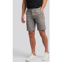 U.S. POLO ASSN. Men's Classic Chinos Shorts in Mid Grey | Size: 32